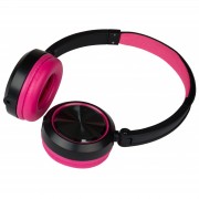 JB-Systems HeadZ Fuchsia Headphone with mic (Android+iPhone) + share output